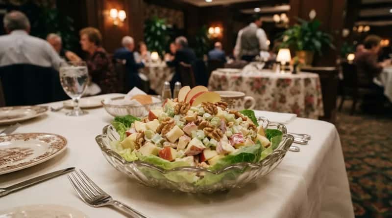 #20 - Waldorf Salad Was the Original "Fancy" Side Dish (Image Credits: Gemini)