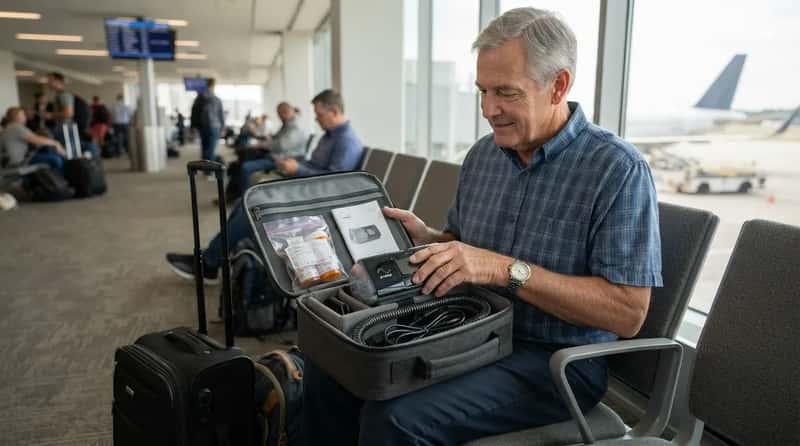 #14 - Your CPAP Isn't Taking Up Your Carry-On Allowance (Image Credits: Gemini)