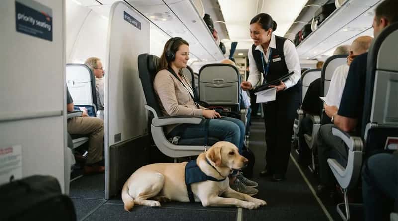 #5 - Service Animals Get Cabin Placement Fights Skipped Entirely (Image Credits: Gemini)