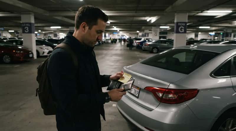#13 - They Write Down the Rental Plate Number on Paper, Not Just Their Phone (Image Credits: Gemini)