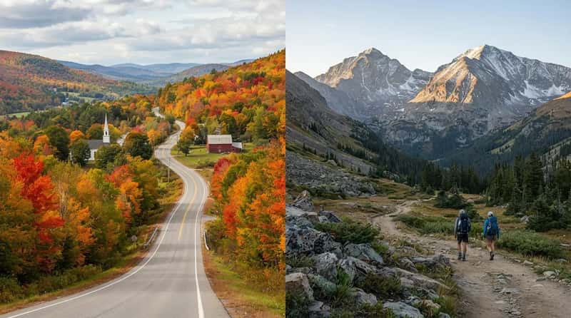 #5 - Vermont's Route 100 Rewards the Flexible Calendar, While Colorado's Fourteeners Reward the Early Start (Image Credits: Gemini)