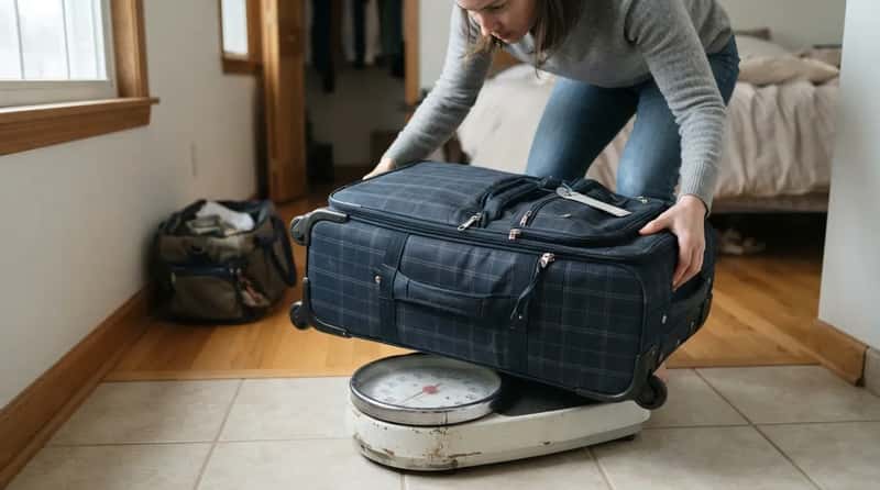 16. Skipping the bathroom-scale check before leaving home (Image Credits: Gemini)
