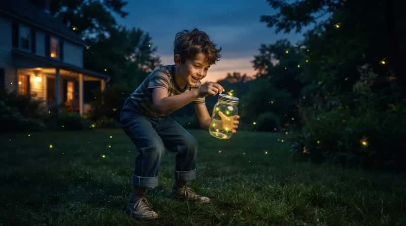 #27 - Catching Fireflies Like It Was a Nightly Job (Image Credits: Gemini)