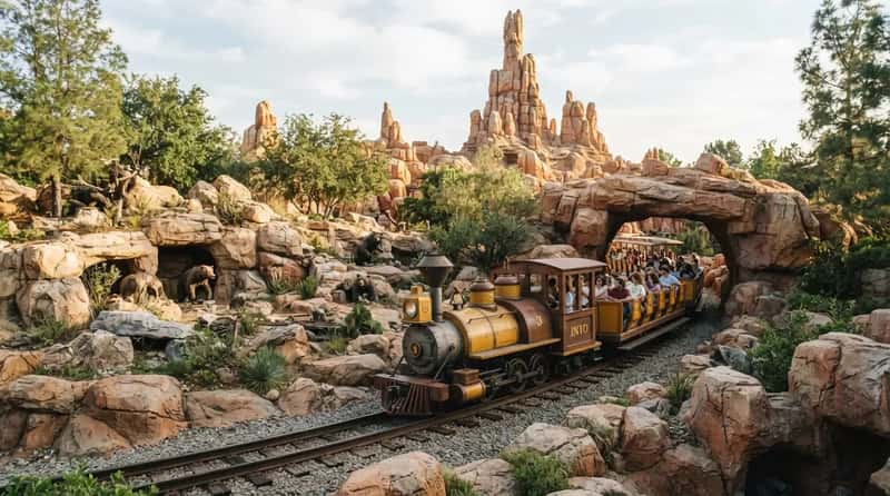 #10 - Mine Train Through Nature's Wonderland: The Slow Ride Big Thunder Replaced (Image Credits: Gemini)