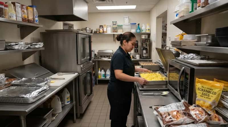 #12 - Plenty of Hotels Have No Full Kitchen Behind the Buffet (Image Credits: Gemini)