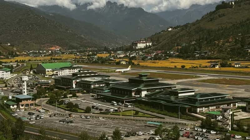 2. Paro International Airport, Bhutan - Only a Handful of Pilots Are Cleared to Land (Image Credits: Unsplash)