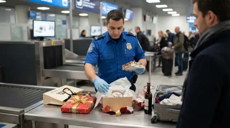 #7 - Wrapping Gifts Before Reaching Customs (Image Credits: Gemini)