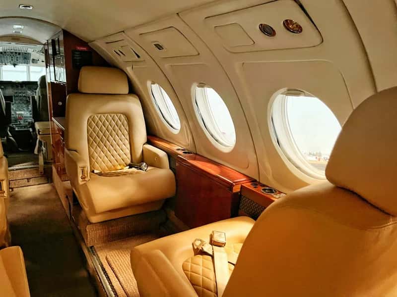 1. Private aviation instead of commercial flights (Image Credits: Unsplash)