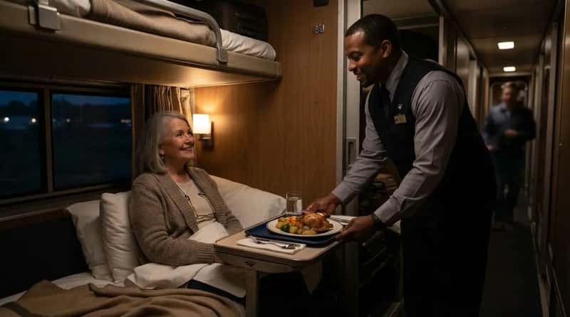#7 - Meals Delivered Straight to a Passenger Who Can't Easily Walk the Aisle (Image Credits: Gemini)