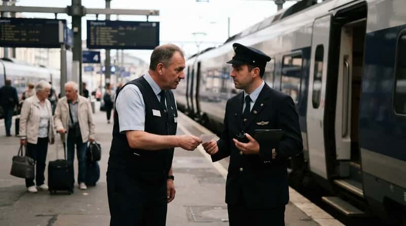 #11 - A Private Word With the Conductor Before Boarding (Image Credits: Gemini)