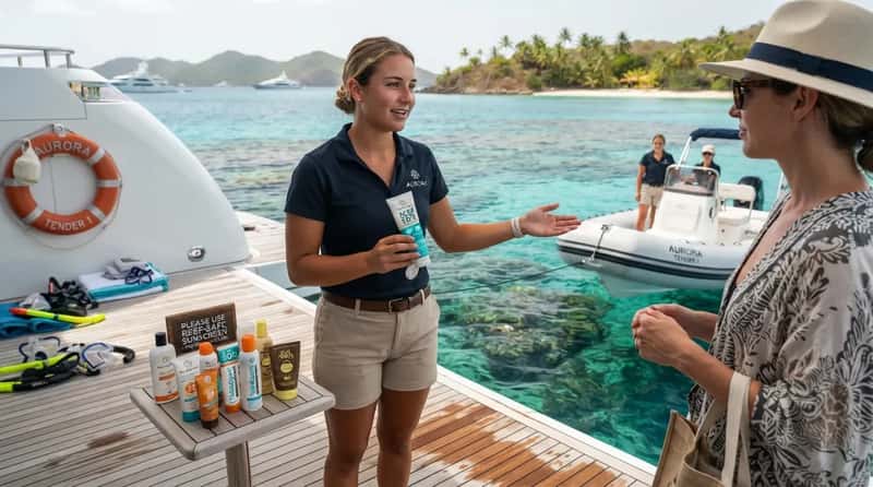 14. Reef-Safe Sunscreen Isn't a Suggestion Anymore (Image Credits: Gemini)