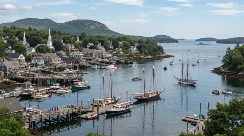 #8 - Camden, Maine: The Coastal Town That Skips the Crowds (Image Credits: Gemini)