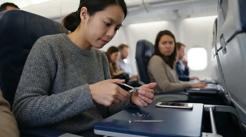#22 - Trimming Your Nails at 35,000 Feet (Image Credits: Gemini)