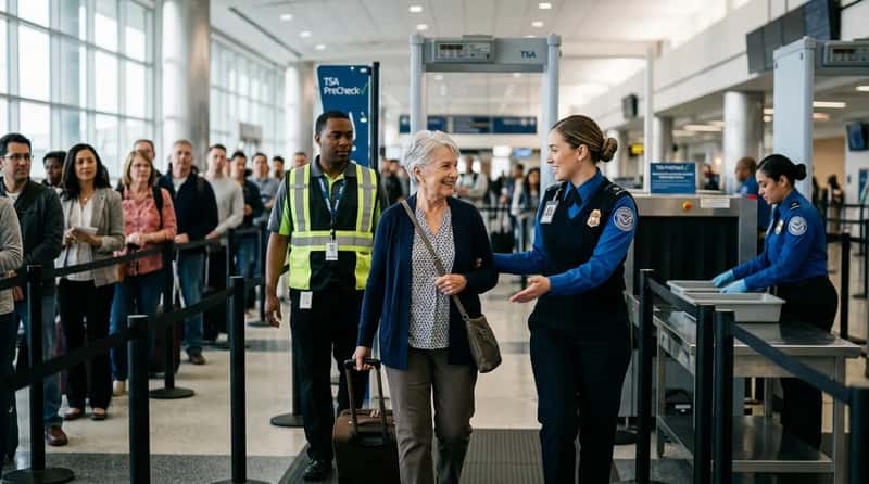 #5 - Security Escorts Get Rearranged When A Disrupted Flight Changes Terminals (Image Credits: Gemini)