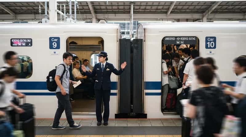 12. There's an invisible line between reserved and unreserved cars (Image Credits: Gemini)