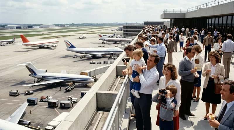 #1 - The Airport Was a Place People Actually Wanted to Be (Image Credits: Gemini)