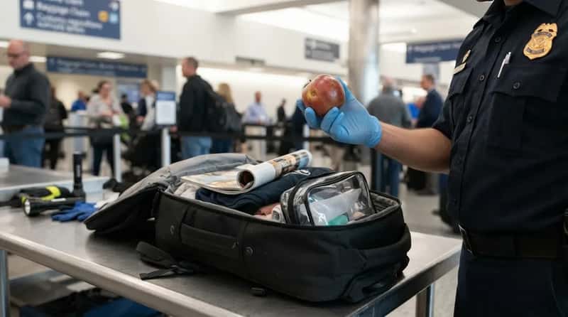 #11 - Forgetting About the Apple in Their Carry-On (Image Credits: Gemini)