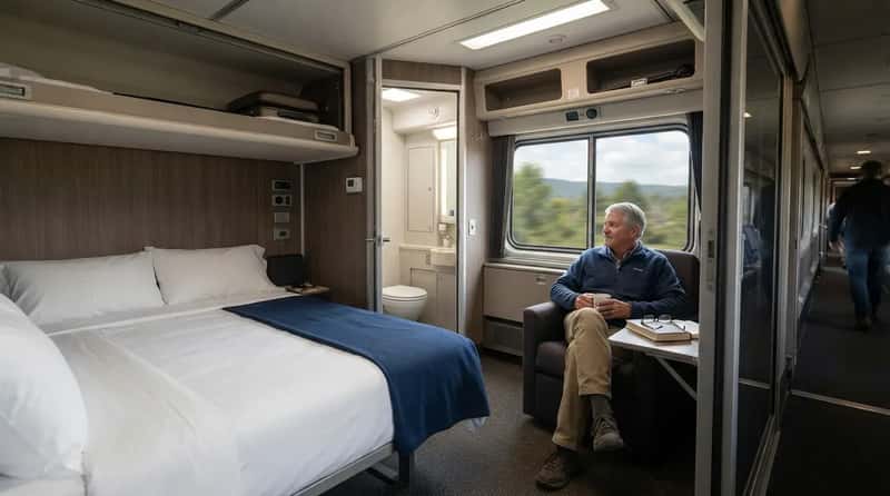 #9 - The Bedroom That Makes the Roomette Look Like a False Economy (Image Credits: Gemini)
