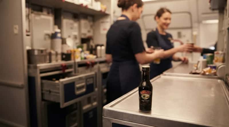 #9 - A Mini Bottle of Baileys for the Traveler Who Orders Clearly (Image Credits: Gemini)