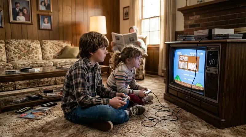 #9 - The Atari or Nintendo Gaming System (Image Credits: Gemini)
