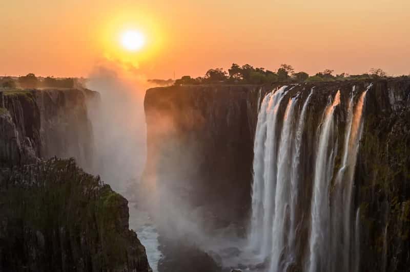 Zimbabwe: Victoria Falls anchors a fragile but resilient tourism economy (Image Credits: Unsplash)