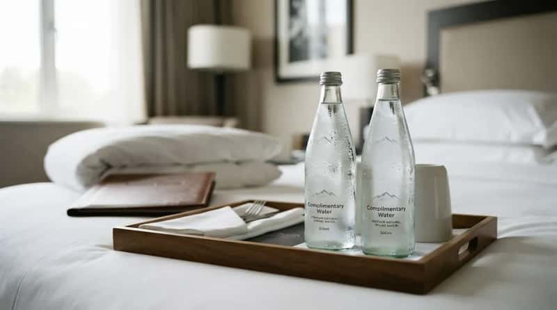 #3 - Free Bottled Water That Isn't Actually Free Anywhere Else (Image Credits: Gemini)