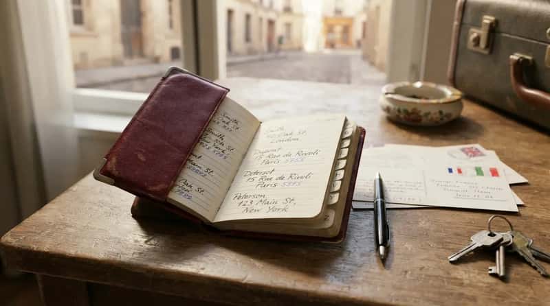#14 - An Address Book Just for Sending Mail on the Road (Image Credits: Gemini)