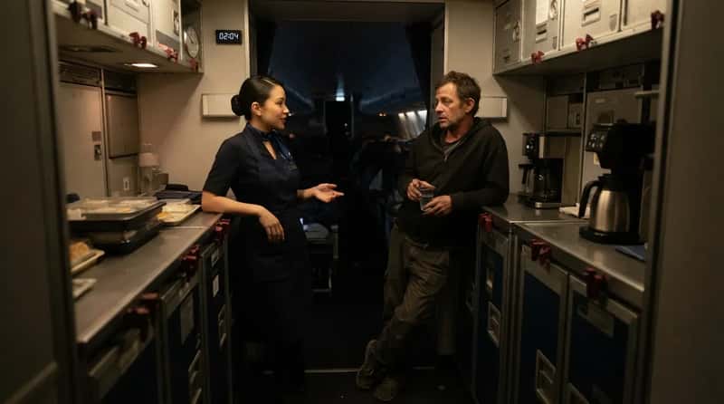 #3 - The 2 a.m. Galley Wanderer Who Can't Switch Off (Image Credits: Gemini)
