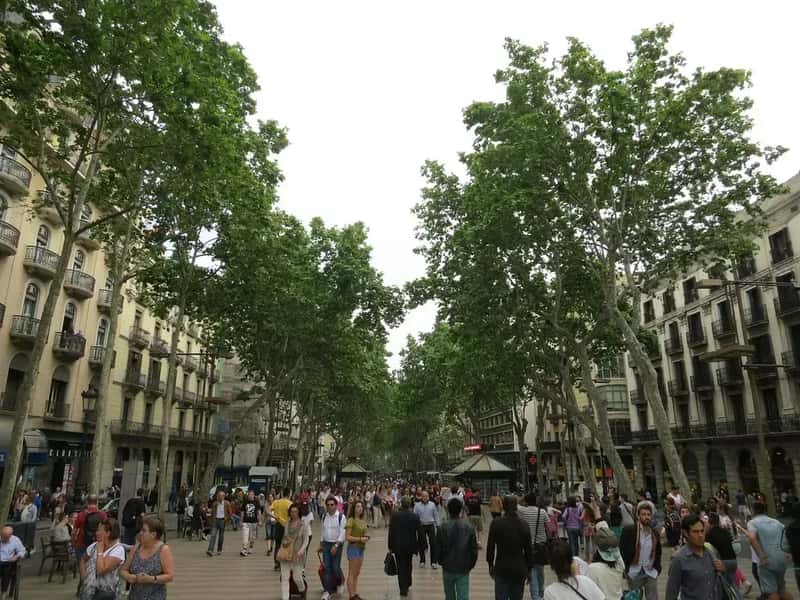 10. Barcelona's Las Ramblas, Spain: Europe's Pickpocket Capital (wka, Flickr, CC BY 2.0)