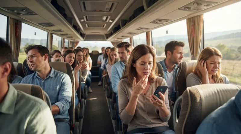 #4 - One Phone on Speaker Ruins Forty People's Morning (Image Credits: Gemini)