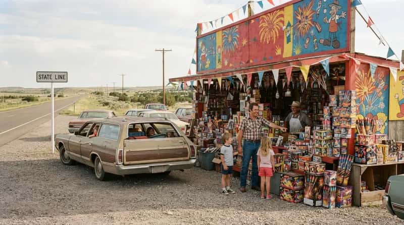 #13: The State-Line Stand Where Dad Suddenly Became a Kid Again (Image Credits: Gemini)