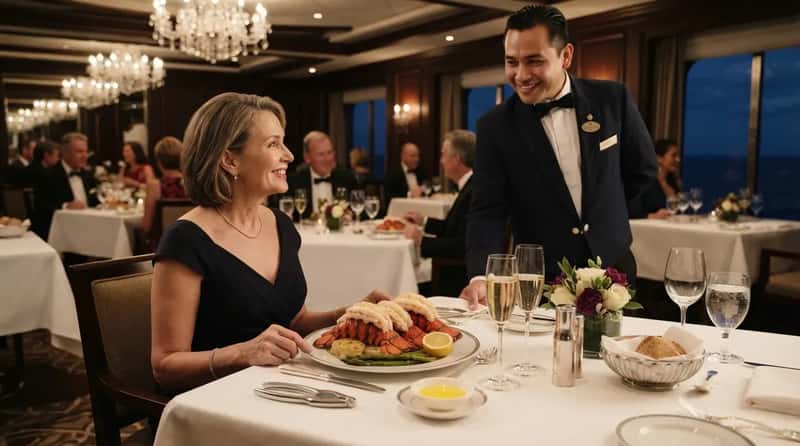 #13 - Extra Lobster Tails (or Steak) on Formal Night, No Charge (Image Credits: Gemini)