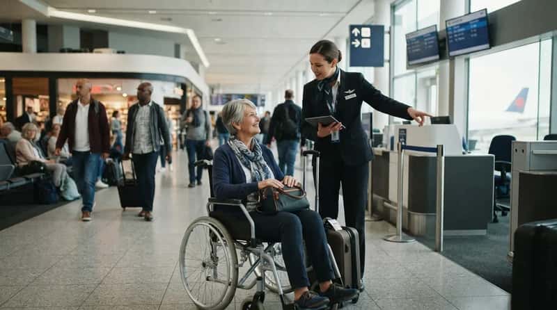 #10 - A Wheelchair Can Be Requested Without Proving Any Disability (Image Credits: Gemini)