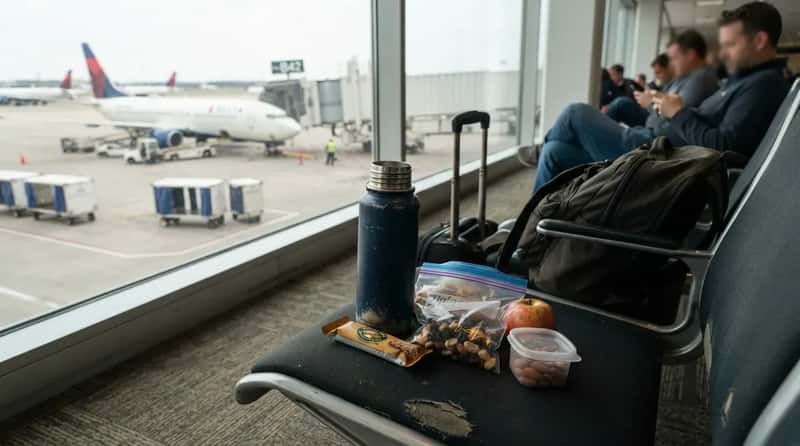 #4 - Snacks and a Full Water Bottle, Every Single Time (Image Credits: Gemini)