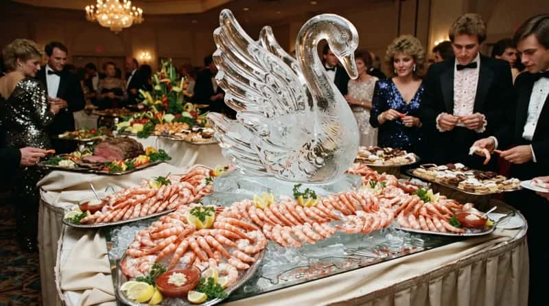 #18 - The Ice-Sculpture Shrimp Cocktail Was Peak Resort Flex (Image Credits: Gemini)