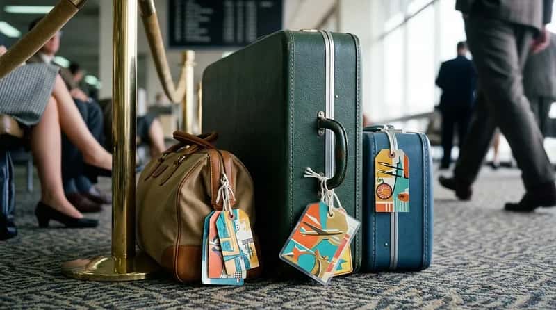 #24 - Collectible Luggage Tags Were a Visible Badge of Worldly Experience (Image Credits: Gemini)