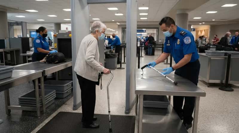 #14 - Your Cane or Walker Isn't Left Behind at Security (Image Credits: Gemini)