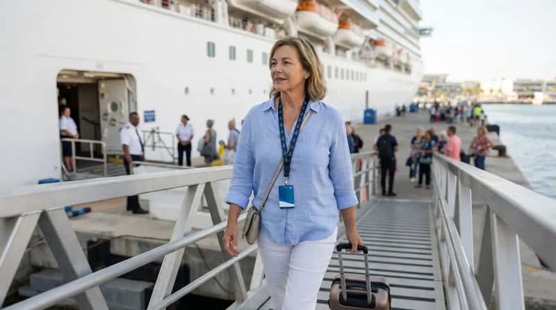#25 - The Key Card Is Already on a Lanyard Before the Gangway (Image Credits: Gemini)