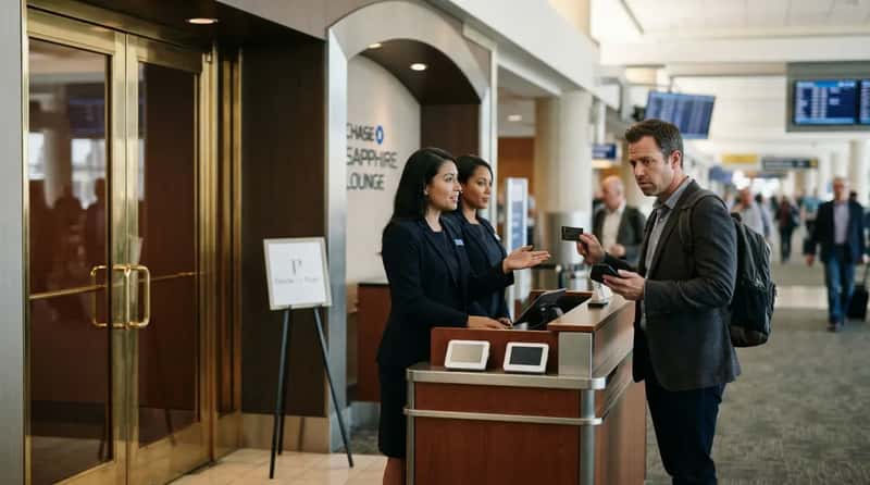 #6 - Chase Sapphire Lounges Quietly Closed Their Doors to Priority Pass (Image Credits: Gemini)