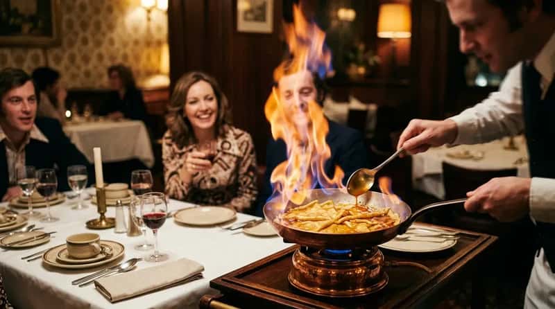 #7 – Crêpes Suzette (Image Credits: Gemini)