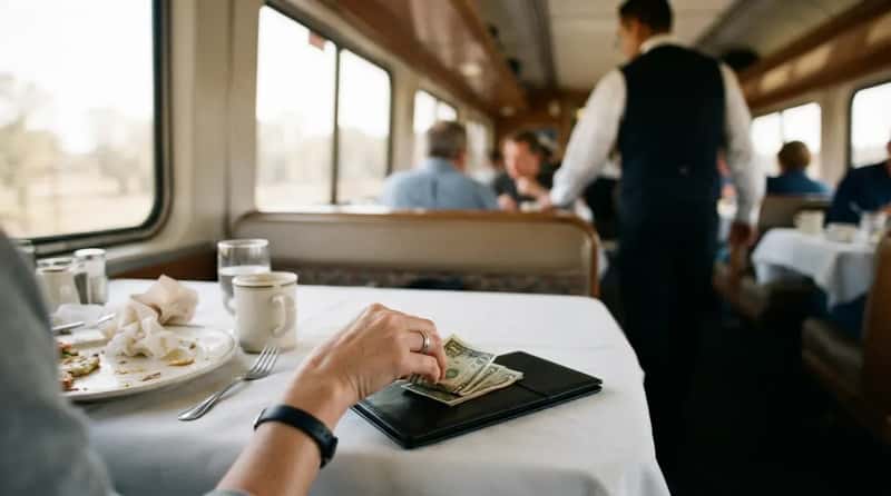 #3 - Small Bills for the Dining Car, Because "Free" Isn't Quite Free (Image Credits: Gemini)