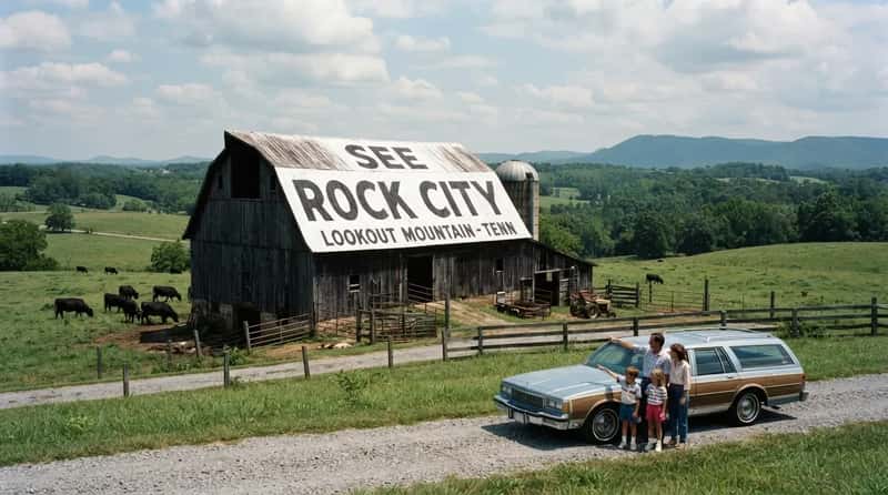 #8 - "See Rock City" Barns Turned Ordinary Farmland Into a Treasure Hunt (Image Credits: Gemini)