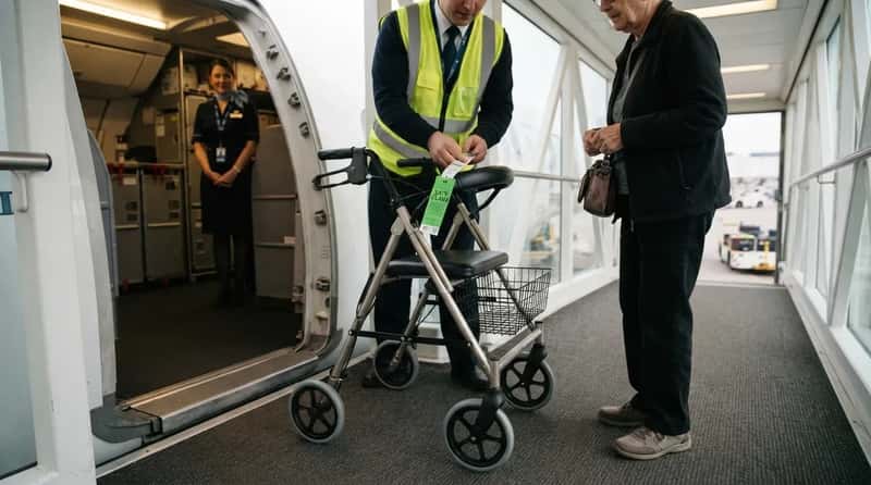 #6 - Your Walker Flies Free, and It Doesn't Count Against Your Bags (Image Credits: Gemini)