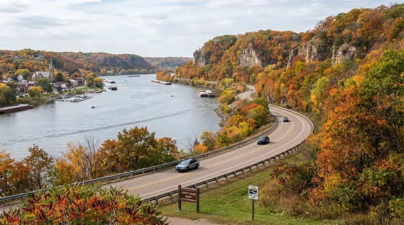 #10 - The Great River Road: Please Don't Drive the Whole Thing (Image Credits: Gemini)
