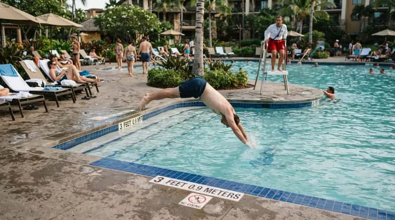 #8 - Headfirst Dives Into Clearly Marked Shallow Ends (Image Credits: Gemini)