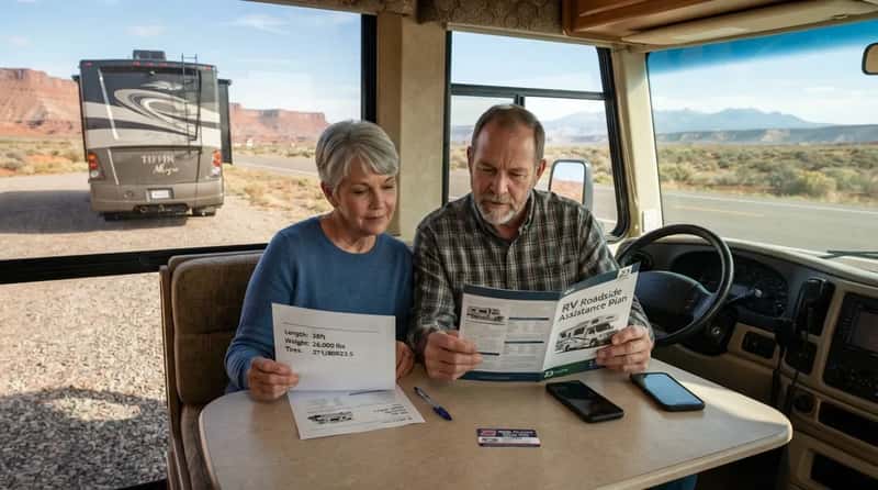 #2 - Having RV-Specific Roadside Help Before the Tow Truck Quote (Image Credits: Gemini)