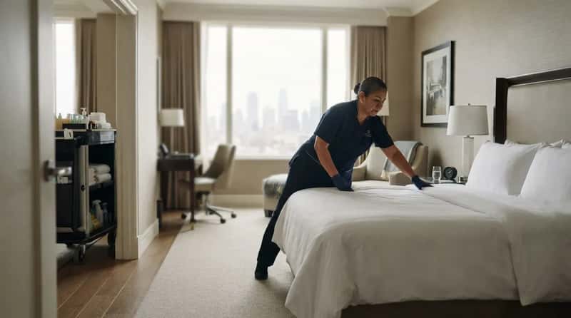#10 - Housekeeping Times Are Adjusted Around Your Habits (Image Credits: Gemini)