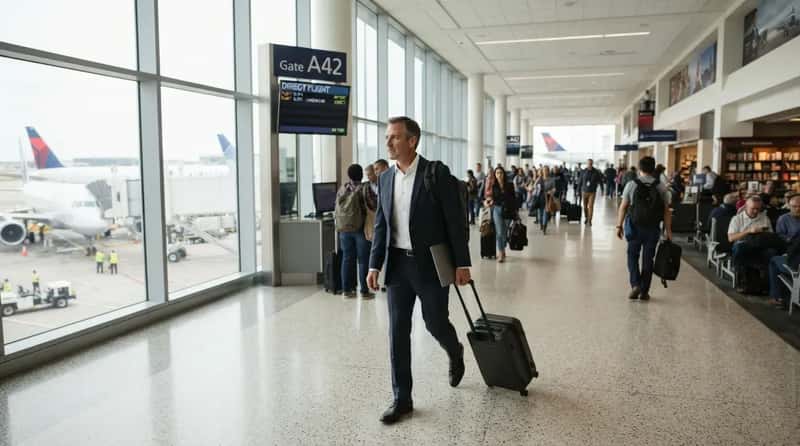 4. Choose Direct Flights Even When They Cost More (Image Credits: Gemini)