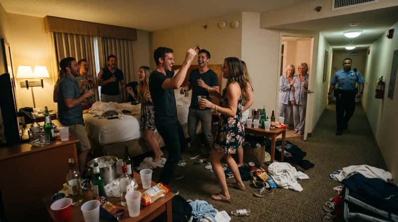 #6 - Throwing a Room Party That Shakes the Whole Floor (Image Credits: Gemini)