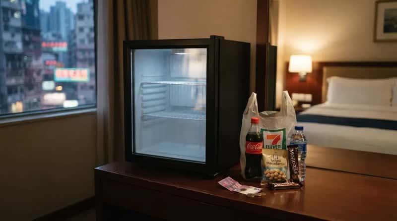 #8 - "7-Eleven Killed the Minibar" (Image Credits: Gemini)